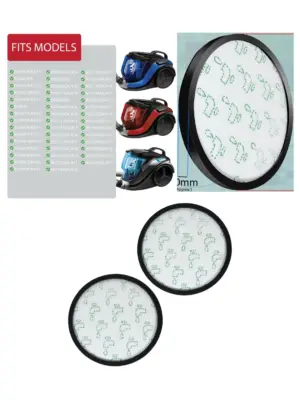 Rowenta Silence Force Vacuum Filter Pack of 2 RO6984EA/RO6931