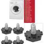 Russell Hobbs M10 Adjustable Washing Machine Feet - 4 Pack