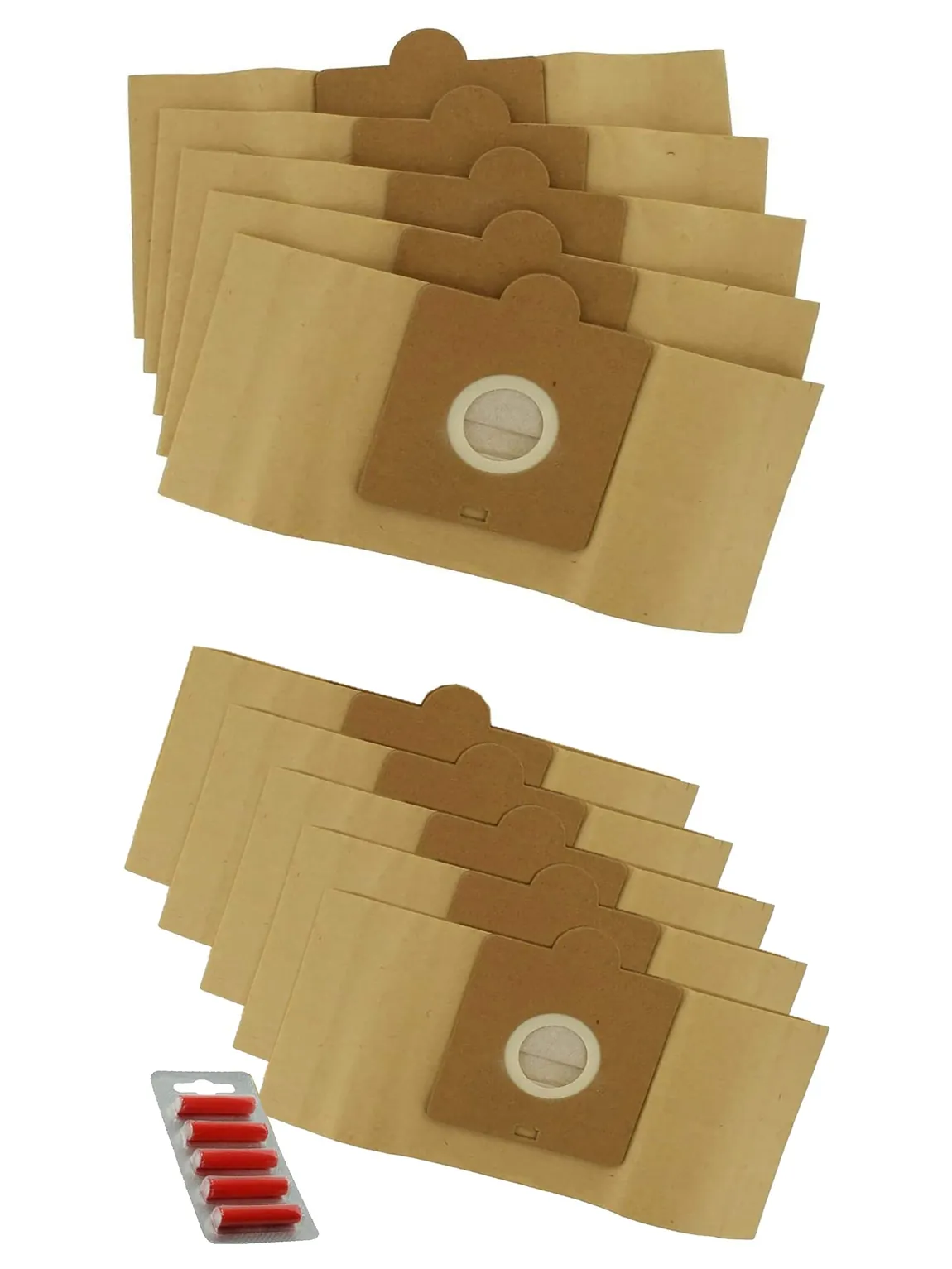 Russell Hobbs Power Clean Vacuum Dust Bags – 5 Pack + 5 Fresheners