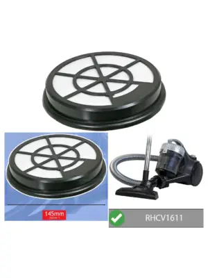 Russell Hobbs RHCV1611 Compact Vacuum Foam Filter Replacement Kit