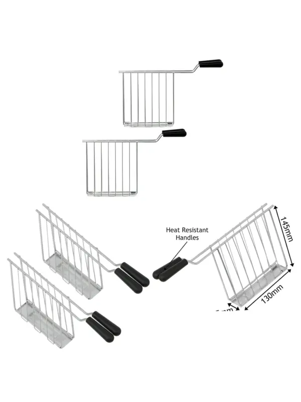 Russell Hobbs Toastie Rack with Drip Tray – 2‑Piece Sandwich Holder