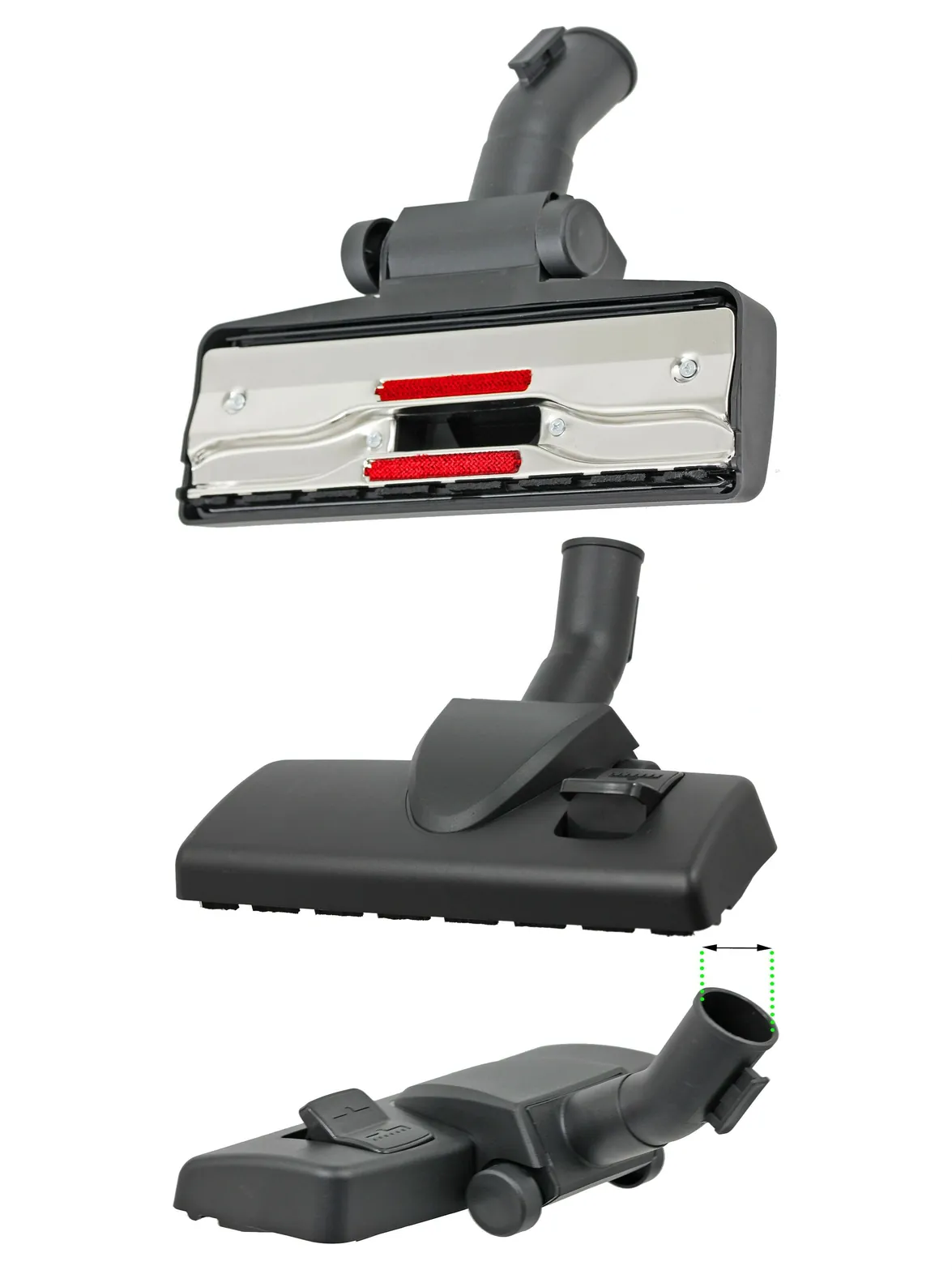 Russell Hobbs Vacuum Carpet & Hard Floor Brush with Wheels 35mm