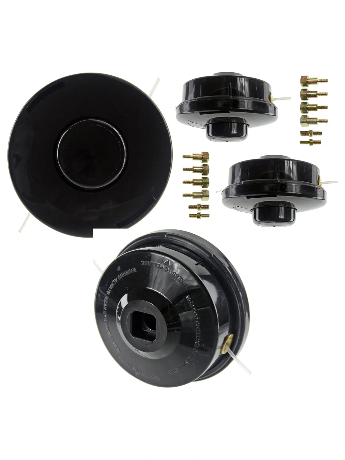 RYOBI 2-Line Bump Feed Spool Head Dual Pack for Trimmer & Brushcutter