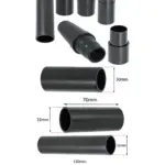 Ryobi Dust Port Adapter – 6 x 32‑38 mm Hose Connectors for Sanders