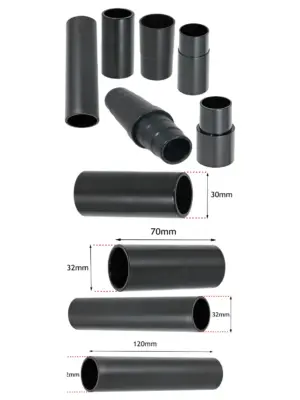 Ryobi Dust Port Adapter – 6 x 32‑38 mm Hose Connectors for Sanders
