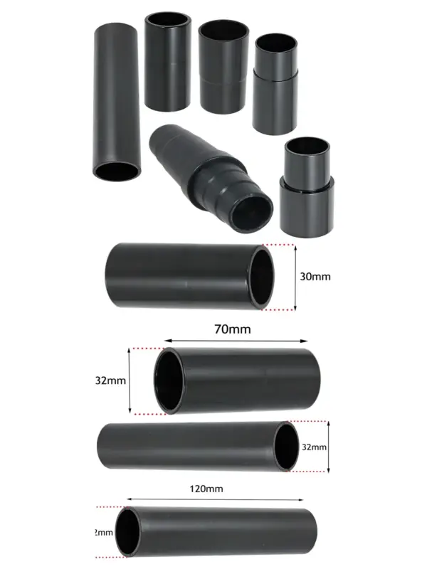 Ryobi Dust Port Adapter – 6 x 32‑38 mm Hose Connectors for Sanders