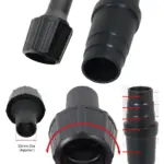 Ryobi Dust Port Adapter Kit – 32-38mm Vacuum Hose for Sanders