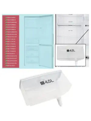 Samsung 4.5L Water Tank for RB29‑RB37 Fridge – Part DA97-13498A