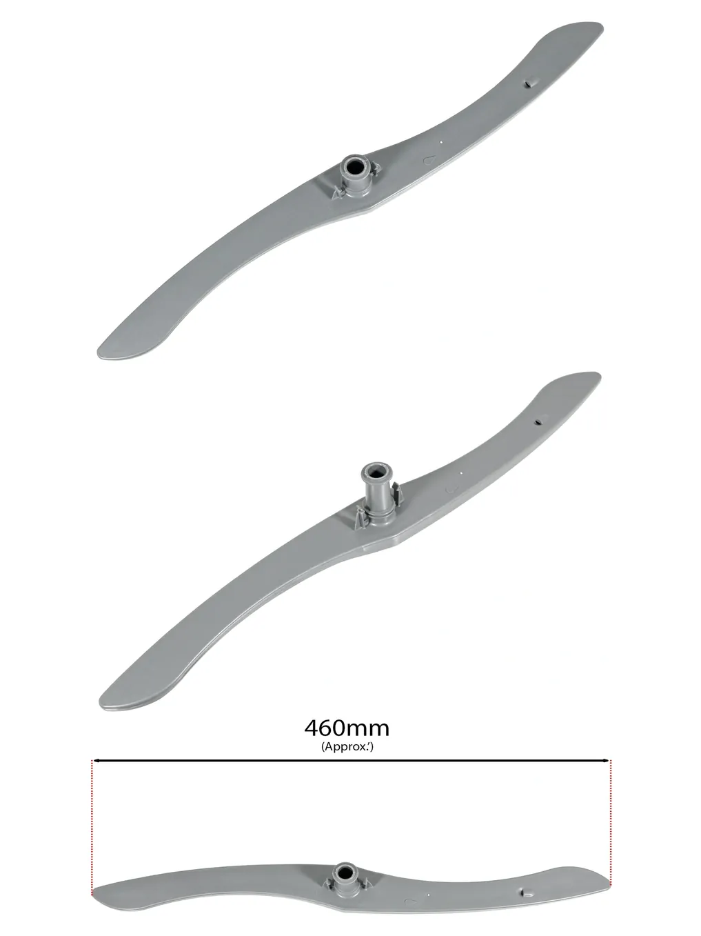 Samsung 60cm Lower Dishwasher Spray Arm Replacement for DW60A60/DW60M60