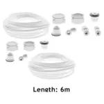 Samsung Double Door Fridge Water Supply Kit – 1/4\" Pipe & Connector