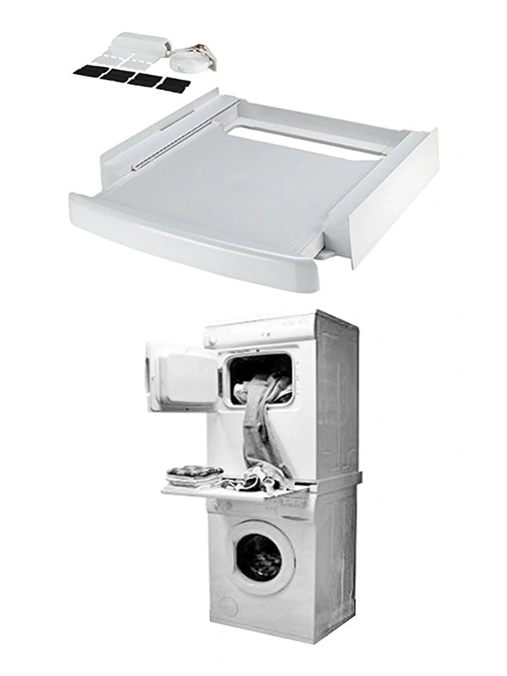 Samsung Washer & Dryer Stackable Shelf Kit with Pull‑Out Tray