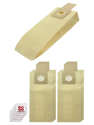 Sanyo Vacuum Cleaner Double‑Wall Dust Bags – 5 Pack + 5 Freshener Tabs