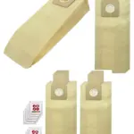 Sanyo Vacuum Double-Wall Dust Bags - 10 Pack + 10 Freshener Tabs