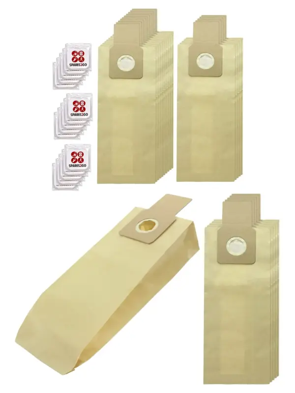 Sanyo Vacuum Double Wall Dust Bags 15 Pack + 15 Freshener Tabs