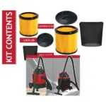Sealey Wet‑Dry Cartridge Filter Kit for PC200/PC300 Vacuums