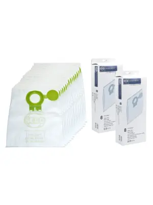 Sebo D2 Airbelt UltraBag Vacuum Cleaner Dust Bags – 16 Pack