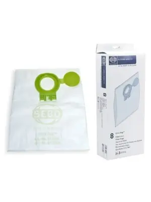 Sebo D2 Airbelt UltraBag Vacuum Dust Bags – Pack of 8