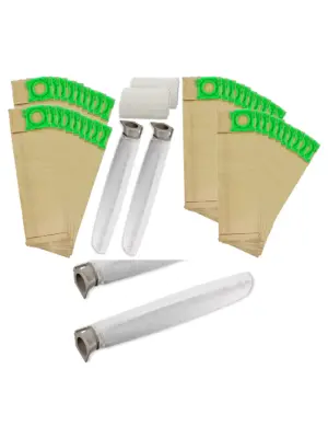 SEBO Dust Bag & Filter Kit – 20 Bags & 4 Filters for X1‑X5 & C1‑C3