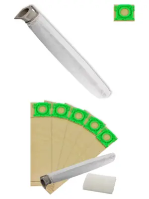 SEBO Dust Bag & Filter Kit – 5 Bags, 2 Filters for X1‑X5 & C1‑C3