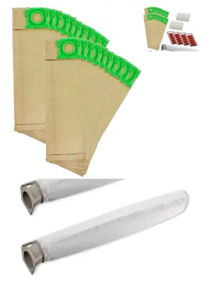 SEBO Vacuum Dust Bag & Filter Kit – 20 Bags, 4 Filters + 20 Fresheners for X1‑X5 & C1‑C3