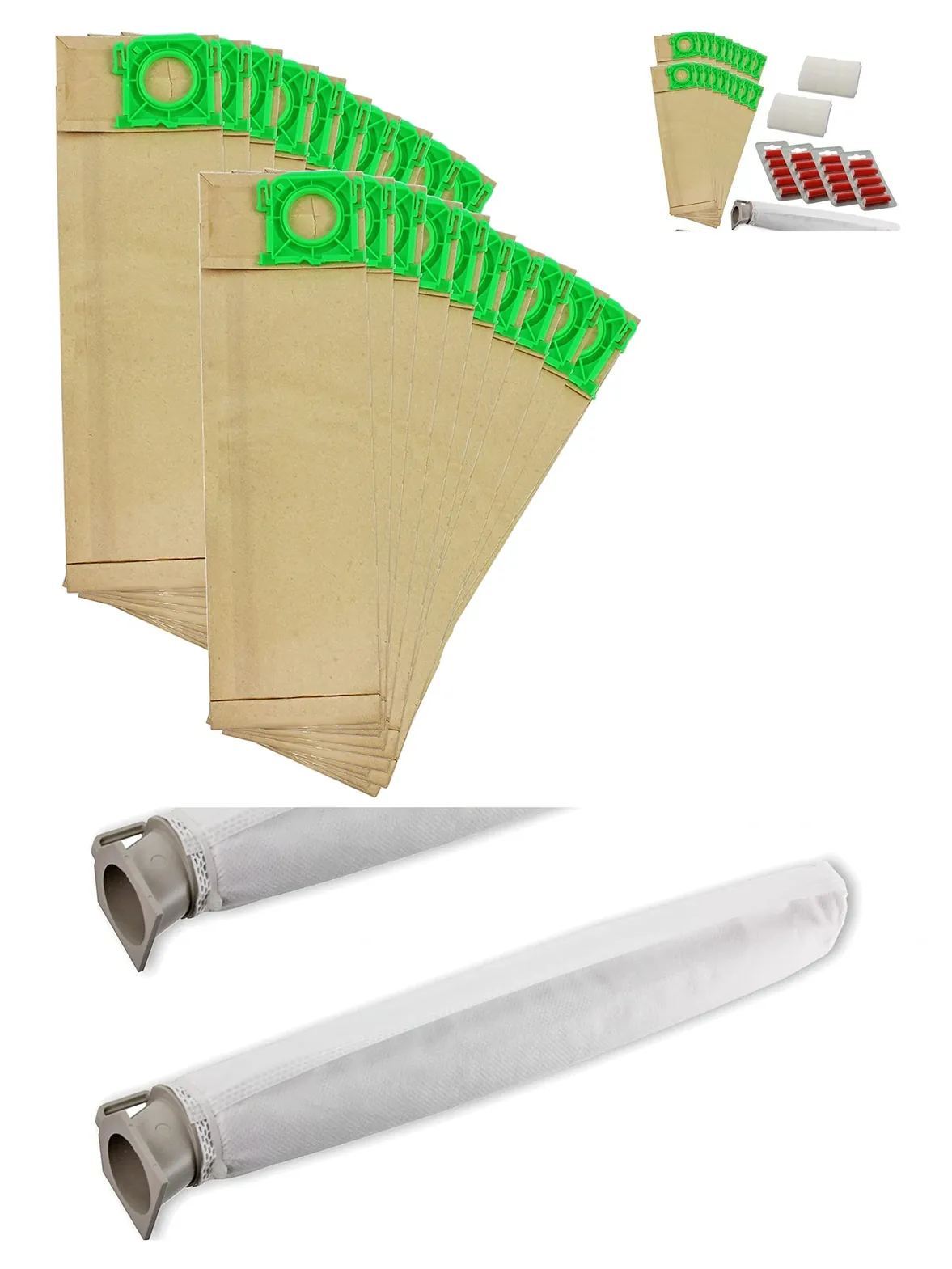 SEBO Vacuum Dust Bag & Filter Kit – 20 Bags, 4 Filters + 20 Fresheners for X1‑X5 & C1‑C3