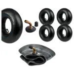 Set of 4 Inner Tubes 3.00‑4 & 3.50‑4 for Wheelbarrow/Trailer & Scooter