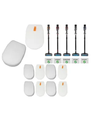 Shark Cordless Vacuum Filters (IZ300/IZ320) Anti-Hair Wrap Pack of 4