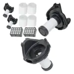 Shark DuoClean Filter Kit for HV390-394Q – 4 Foam & 2 Pre-Motor