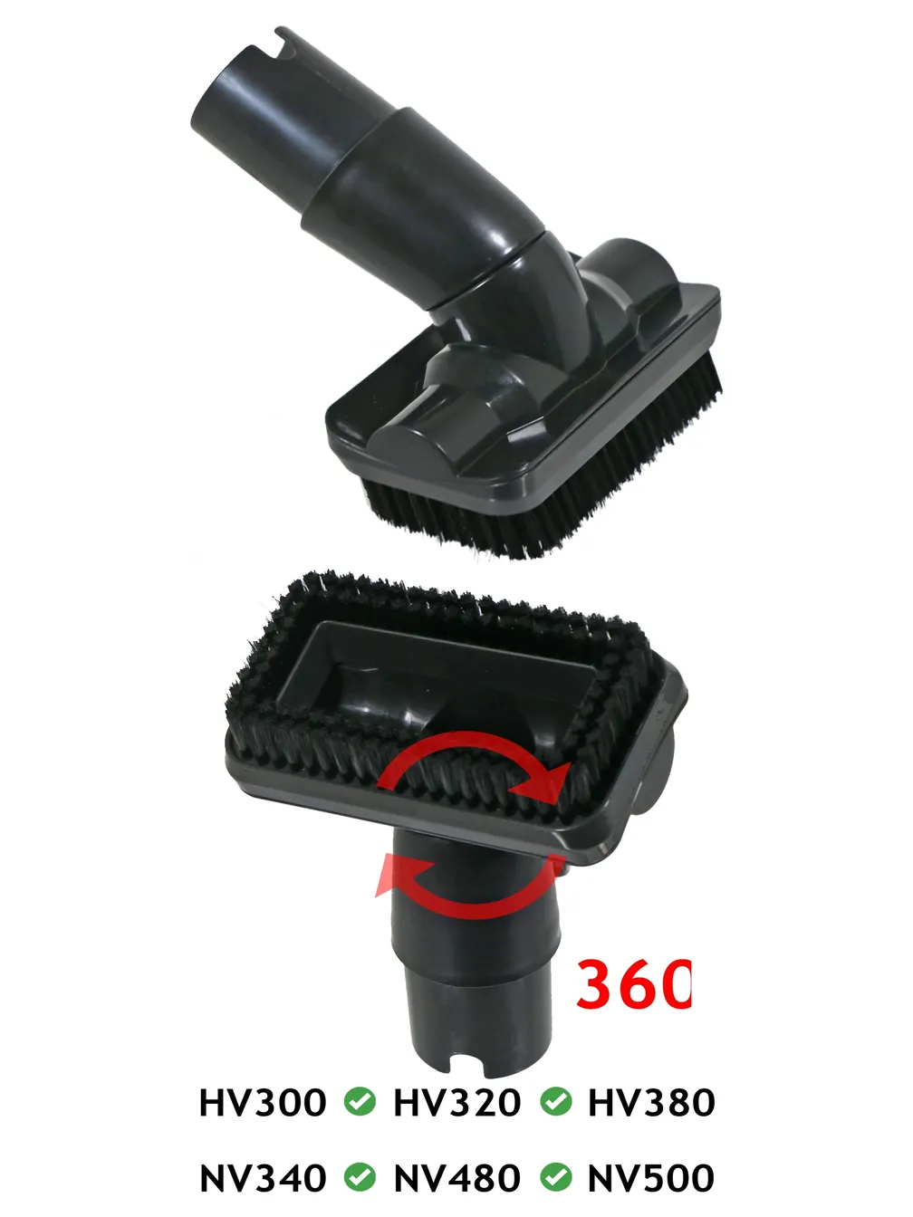 Shark Dusting Brush for HV300 HV320 HV380 NV340 NV480 NV500 NV600