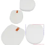 Shark Foam Felt Filter – Anti‑Hair Wrap for IZ202/IZ252/IZ103