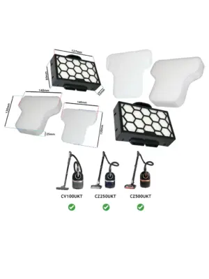 Shark Foam Felt Post Motor Filter Kit for CV100 CZ250 CZ500