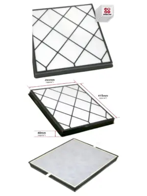 Shark HE400UK HEPA Filter Replacement Pack with Freshener