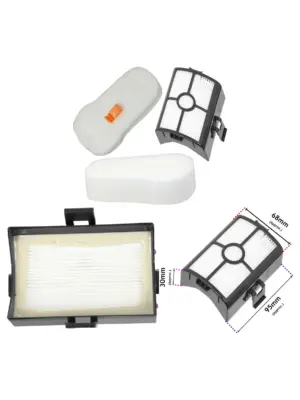Shark HZ500 HEPA Foam Felt Filter Kit – Allergen Protection