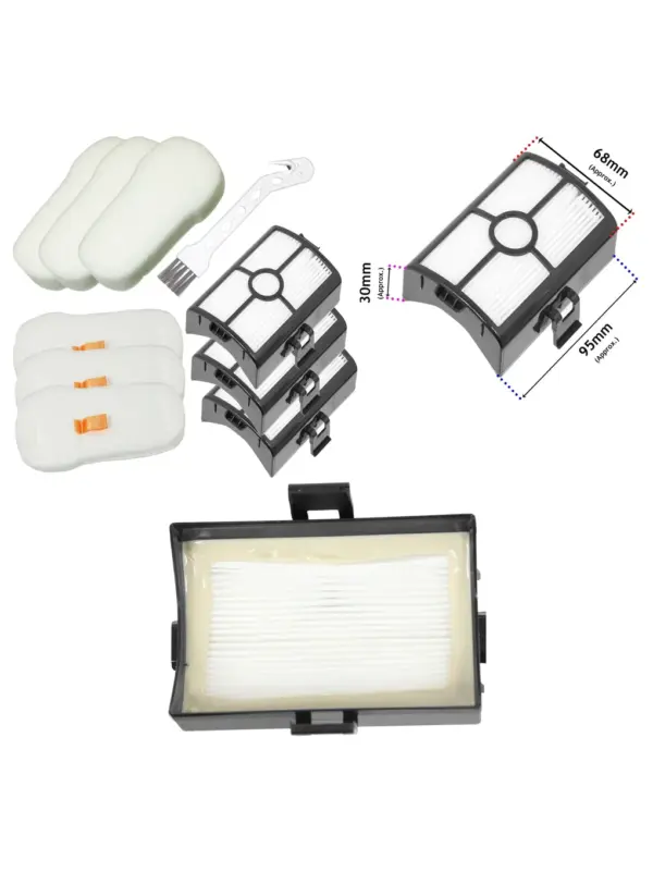 Shark HZ500 Vacuum Filter Kit – 3 Pack HEPA Foam Felt Motor Filters