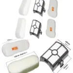 Shark HZ500 Vacuum Filter Kit – Foam & Felt Motor Filters, 2 Each