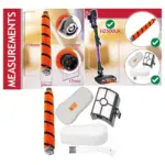 Shark HZ500UK Vacuum Brush Roll & HEPA Filter Kit – Hair Removal Tool