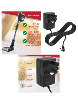Shark IF130 DuoClean/TruePet Vacuum Battery Charger 28.8V Replacement