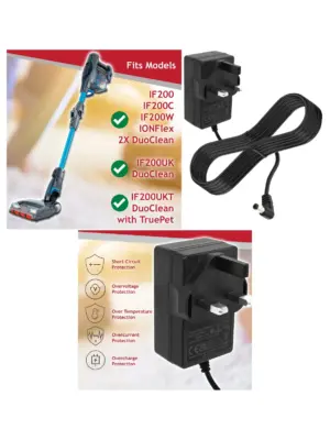 Shark IF200/IF200C/IF200UK IONFlex DuoClean Vacuum Charger 28.8V