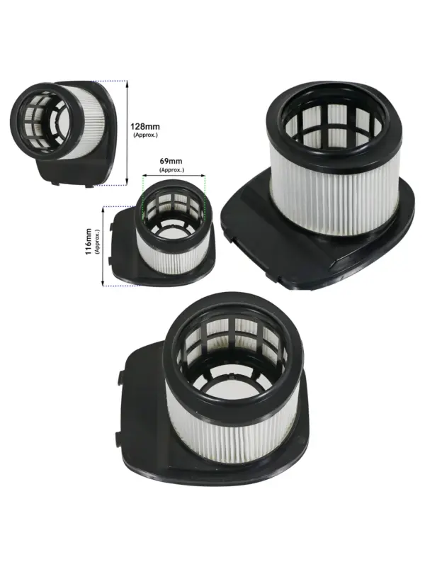 Shark IZ201/IZ251 Cordless Vacuum Replacement Filter Anti Hair Wrap