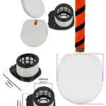 Shark IZ201/IZ251 Vacuum Filter & Brush Roll Kit – Replacement Parts