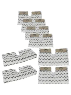 Shark Klik-n-Flip Lift-Away Pro Genius Steam Mop Cover Pads - 4 Pack