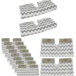 Shark Klik‑n‑Flip Lift‑Away Pro Steam Mop Replacement Pads – 8 Pack