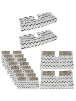 Shark Klik‑n‑Flip Lift‑Away Pro Steam Mop Replacement Pads – 8 Pack