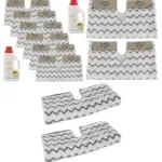 Shark Lift Away Pro Steam Mop Pads – 6 Covers + 2×500ml Detergent