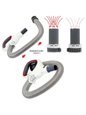 Shark Lift-Away Rotator Vacuum Hose Handle – Fits NV500‑NV560