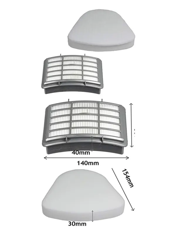 Shark Navigator Lift‑Away HEPA Foam Felt Filter for NV350‑NV357
