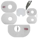Shark NV300 Vacuum Filter Kit with 2‑in‑1 Dusting Brush & Crevice Tool