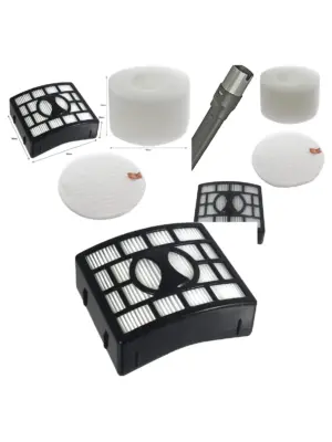 Shark NV680 HEPA Filter Kit with 2‑in‑1 Crevice Brush Cleaner