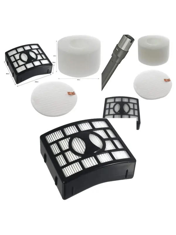 Shark NV680 HEPA Filter Kit with 2‑in‑1 Crevice Brush Cleaner