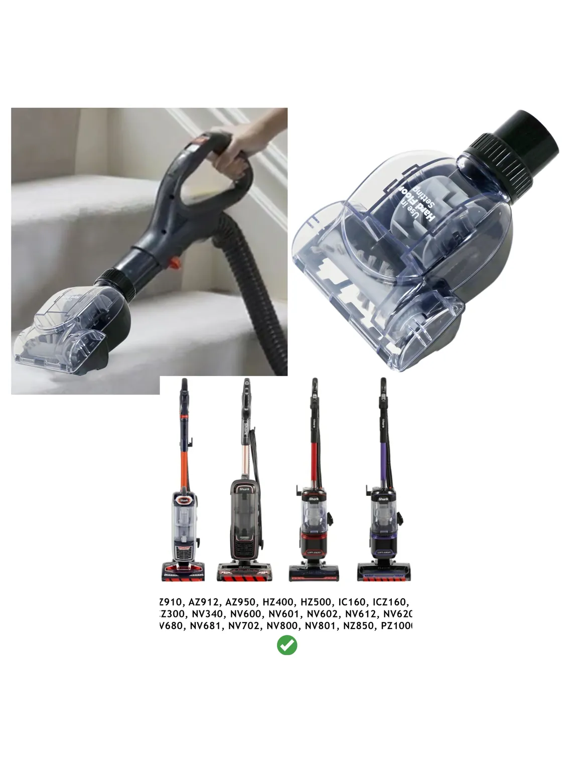 Shark Pet Turbo Brush for HZ400/HZ500/IC160/ICZ160/ICZ300/PZ1000